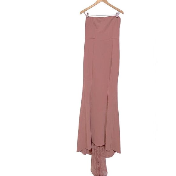 NEW SHOWPO ALWAYS WILL LOVE YOU DRESS IN DUSTY ROSE NWT - Picture 8 of 8